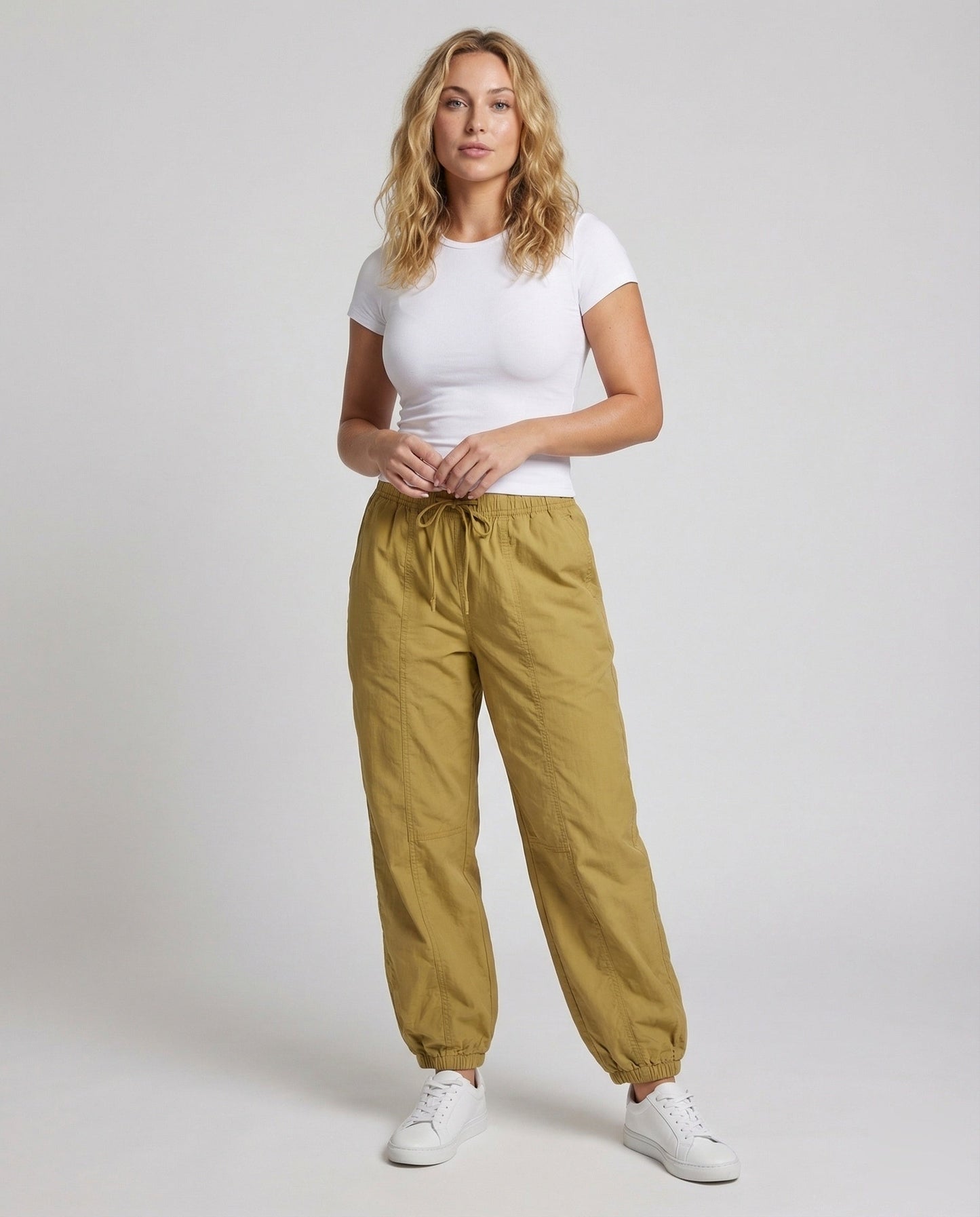 Pantaloni Cargo Donna Casual Dettagli Lateral - Brentozzi