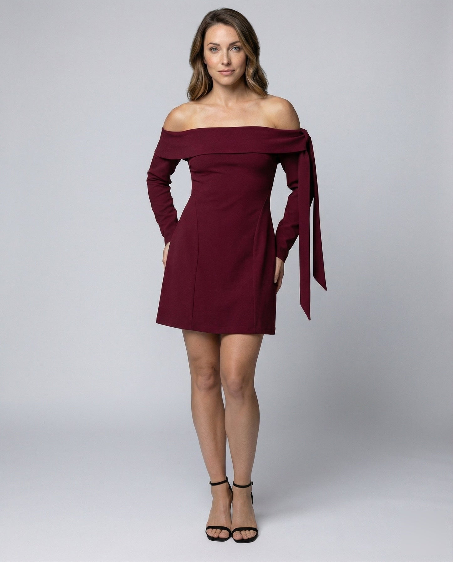 Cardigan Donna Lungo in Tessuto Plissé Morbido - Brentozzi