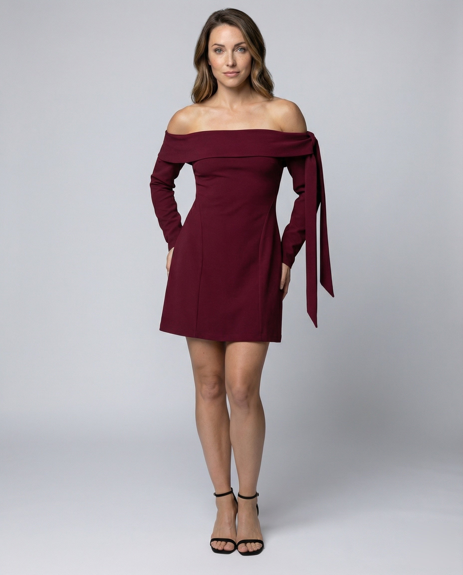 Cardigan Donna Lungo in Tessuto Plissé Morbido - Brentozzi