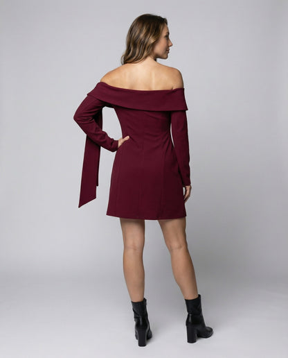 Cardigan Donna Lungo in Tessuto Plissé Morbido