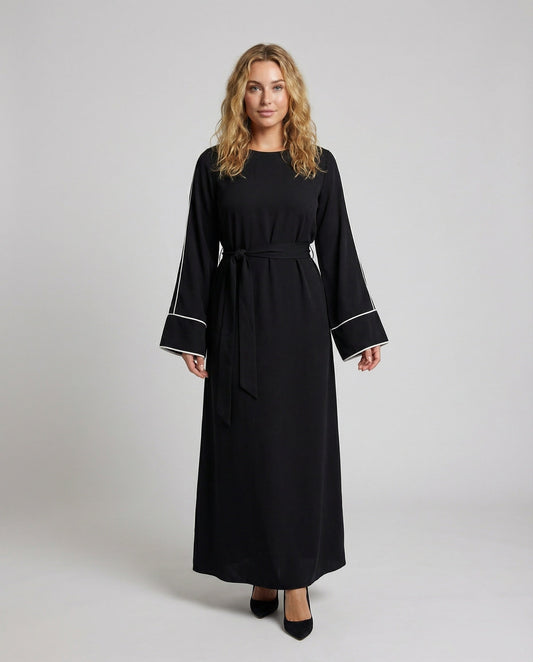 Abito Maxidress Donna Elegante con Fiocco - Brentozzi