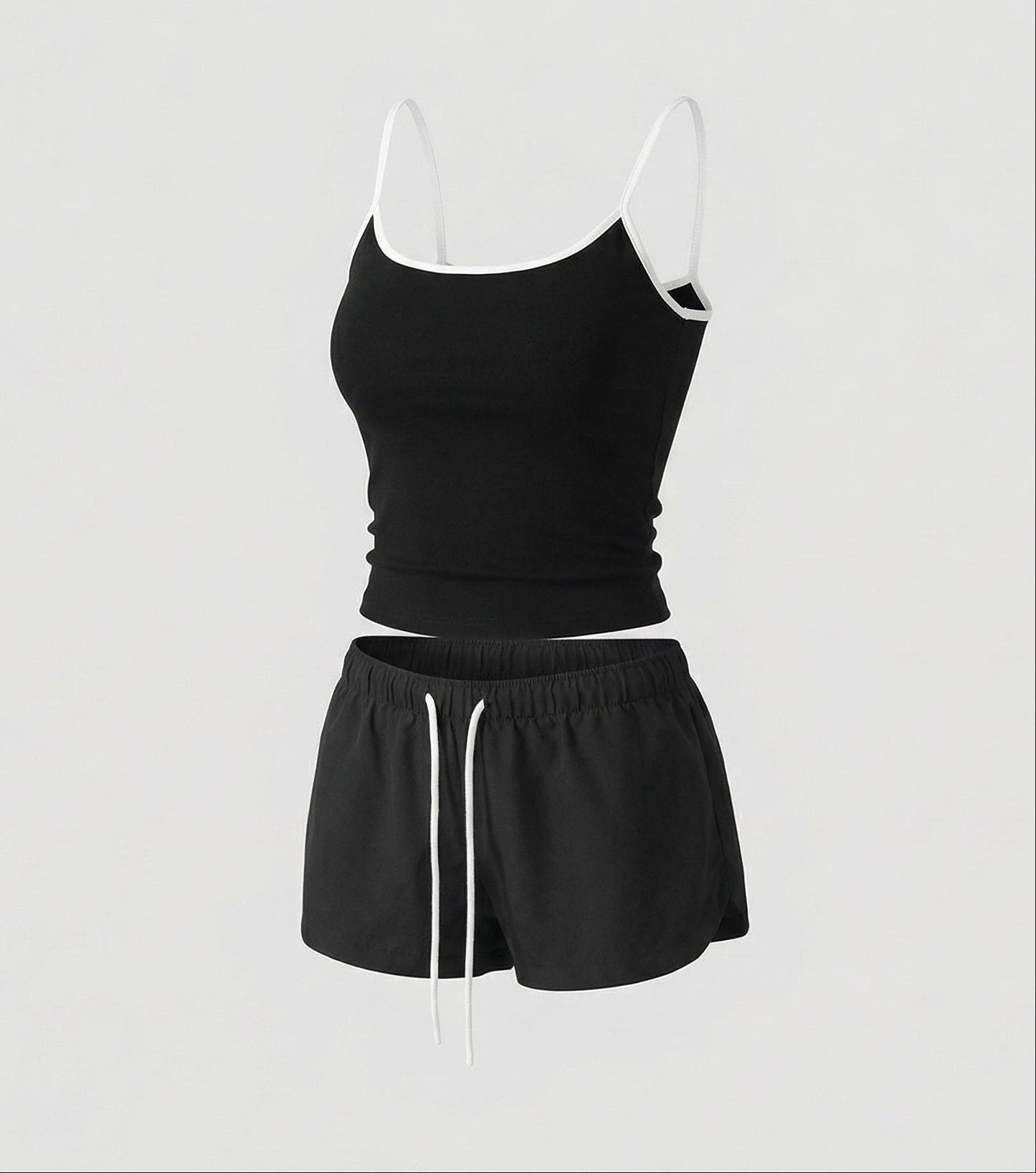 Set Sportivo Estivo Donna Canotta e Pantaloncini