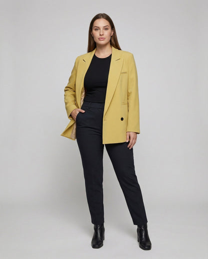 Blazer Doppiopetto Donna Linea Dritta Manica Lunga - Brentozzi