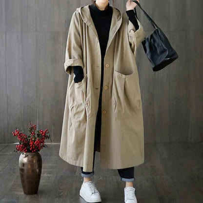 Cappotto Donna Lungo Mezza Stagione Classico