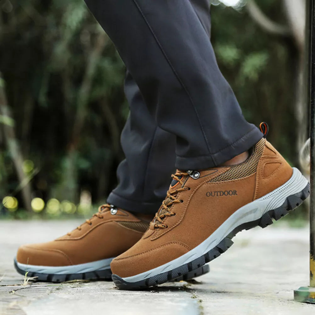 Scarpe Trekking Uomo con Suola Ergonomica Impermeabili Resistenti - Brentozzi