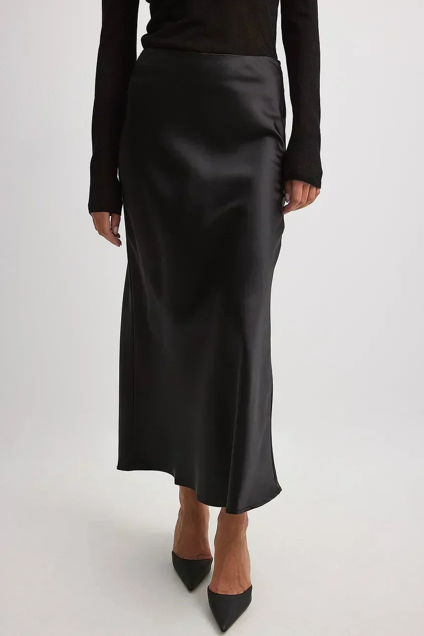 Gonna A-Linea Donna Lunghezza Maxi