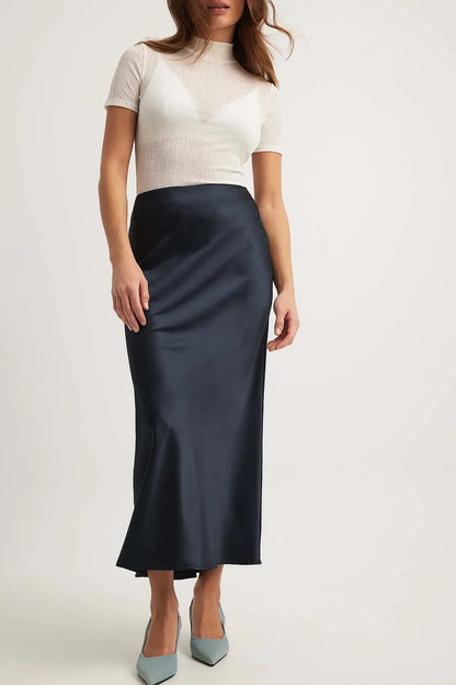 Gonna A-Linea Donna Lunghezza Maxi