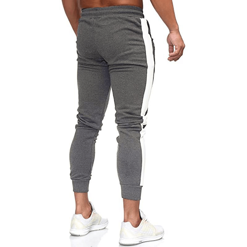 Pantaloni Jogging Uomo con Tasche con Zip Comodi