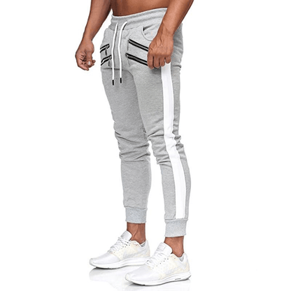 Pantaloni Jogging Uomo con Tasche con Zip Comodi