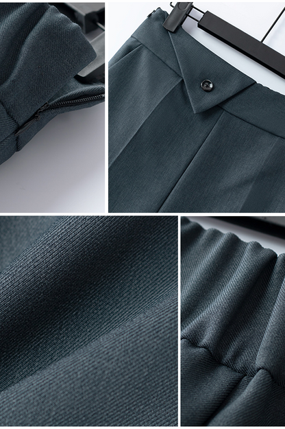 Blazer Donna Elegante Classico Vestibilità Regolare