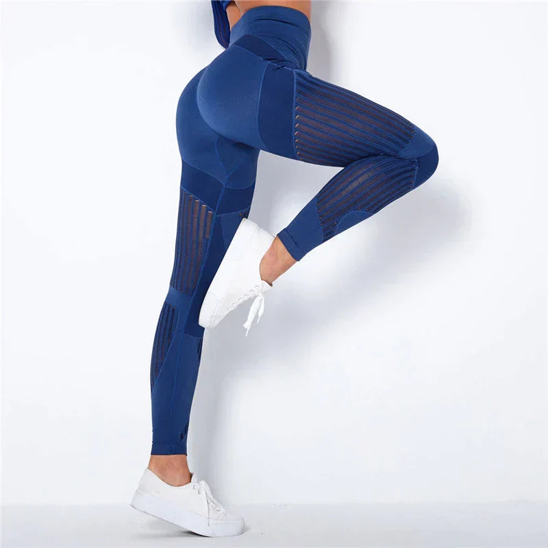 Leggings Donna Sportivi Vita Alta Slim