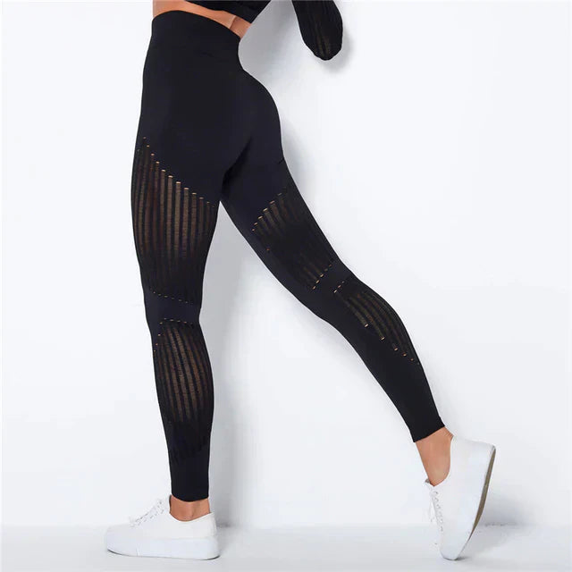 Leggings Donna Sportivi Vita Alta Slim - Brentozzi