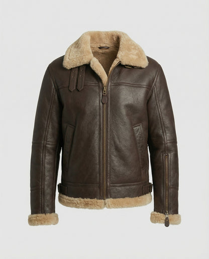 Giacca Bomber Uomo in Pelle di Agnello Morbida