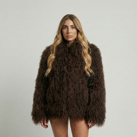 Cappotto Donna in Tessuto Morbido Vestibilità Avvolgente - Vesarelli