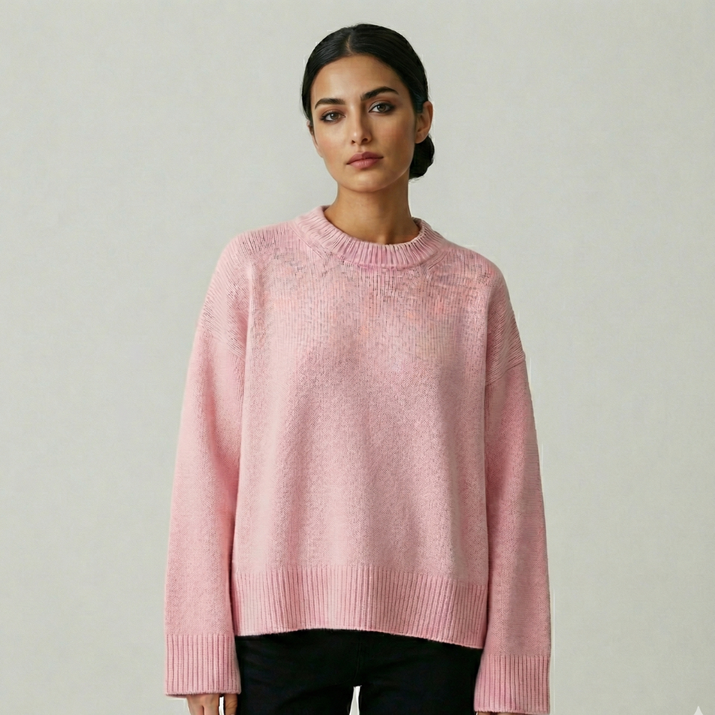 Maglione Donna Oversize Morbido Manica Lunga - Vesarelli