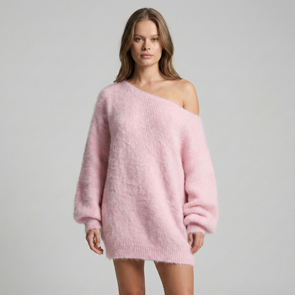 Maglione Donna Ampio Spalle Scoperte - Vesarelli