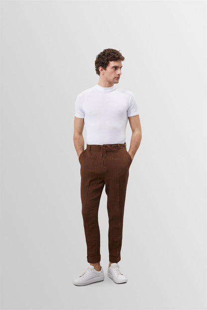 T-shirt Uomo Slim Fit Cotone Classico - Brentozzi