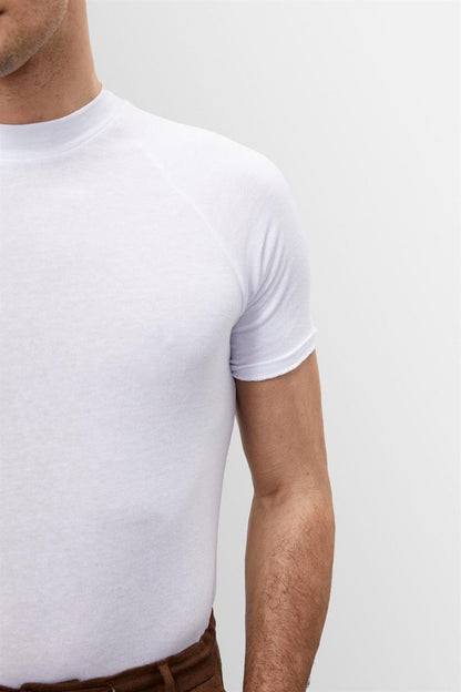 T-shirt Uomo Slim Fit Cotone Classico