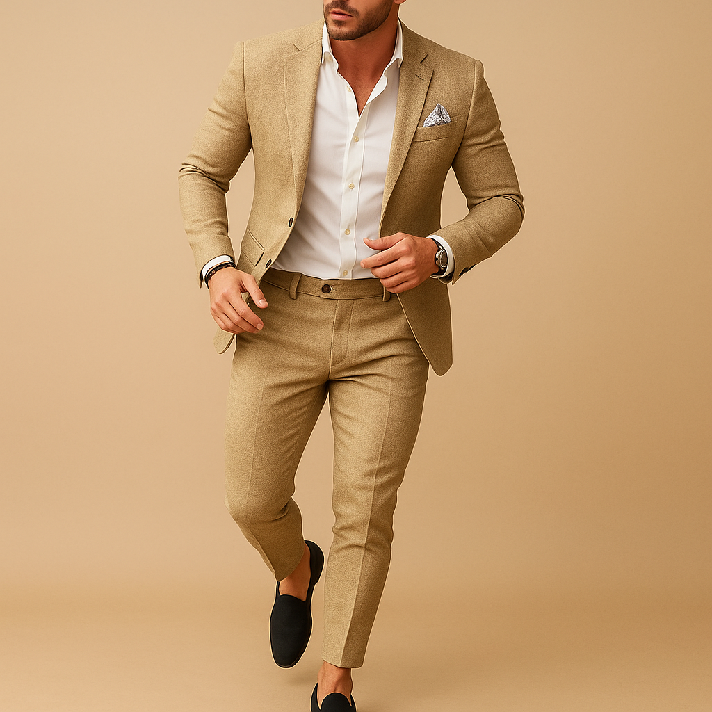 Completo Uomo Slim Fit Elegante Formale