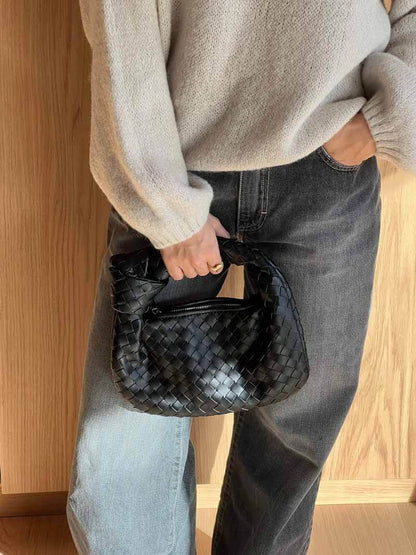 Borsa Donna Piccola Intrecciata Tracolla