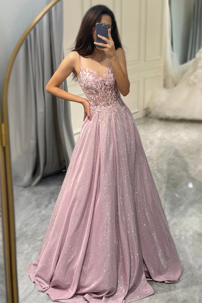 Abito Maxi Donna Decorato per Ospiti di Nozze