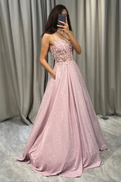 Abito Maxi Donna Decorato per Ospiti di Nozze