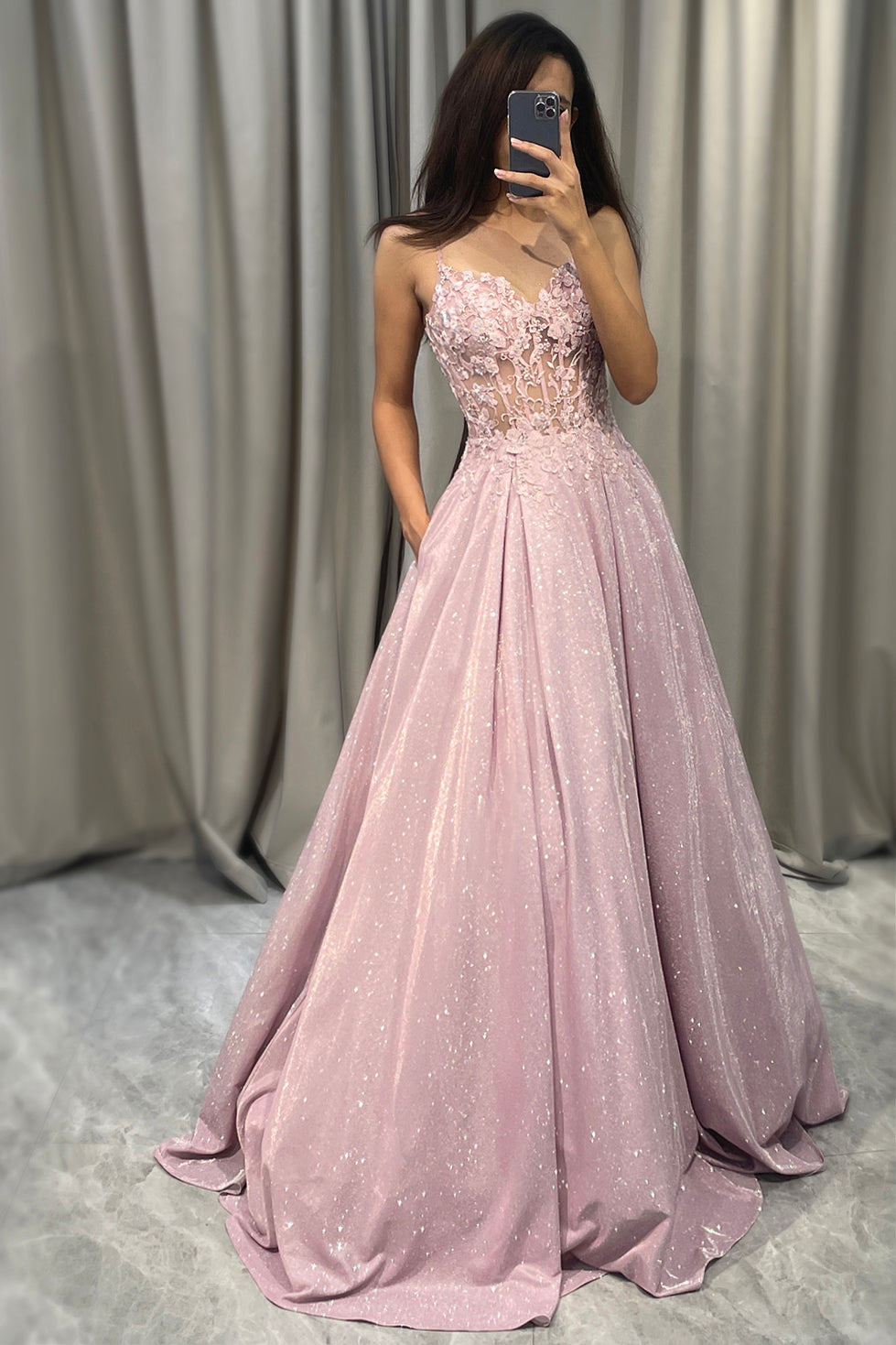 Abito Maxi Donna Decorato per Ospiti di Nozze - Brentozzi