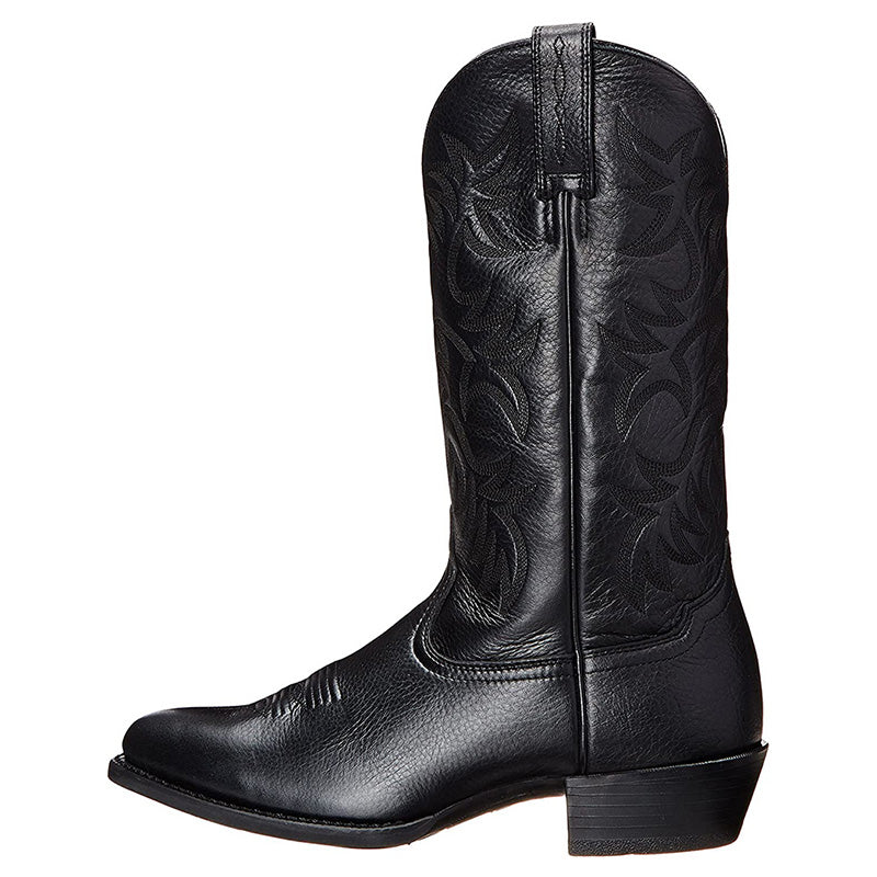 Stivali Donna Stile Western Pelle Classici
