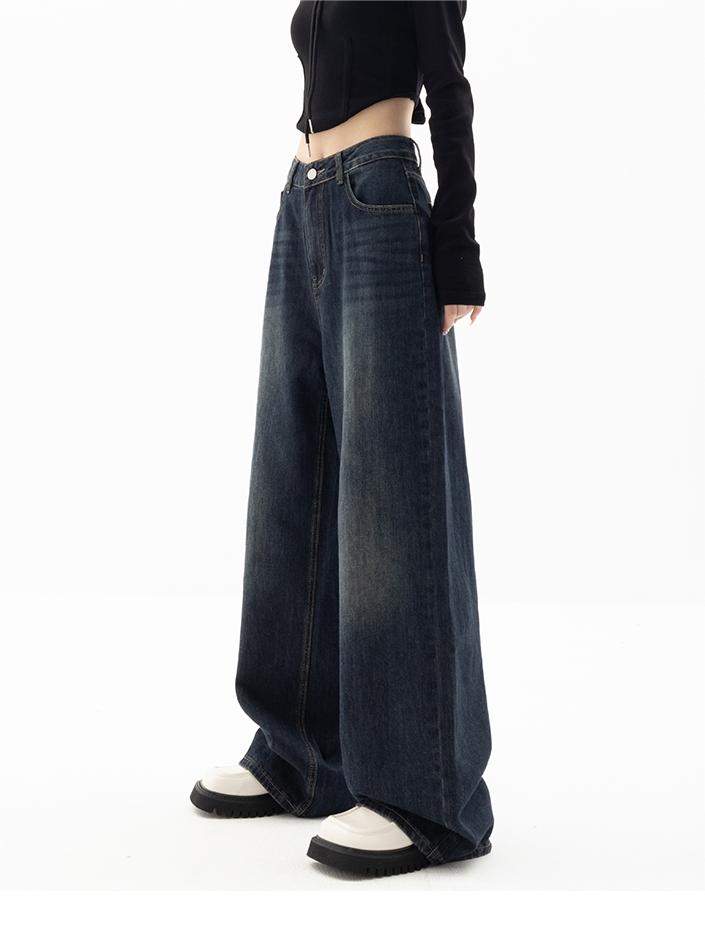 Jeans Baggy Donna Stile Anni Vestibilità Boyfriend