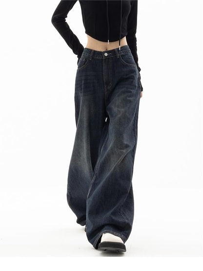 Jeans Baggy Donna Stile Anni Vestibilità Boyfriend