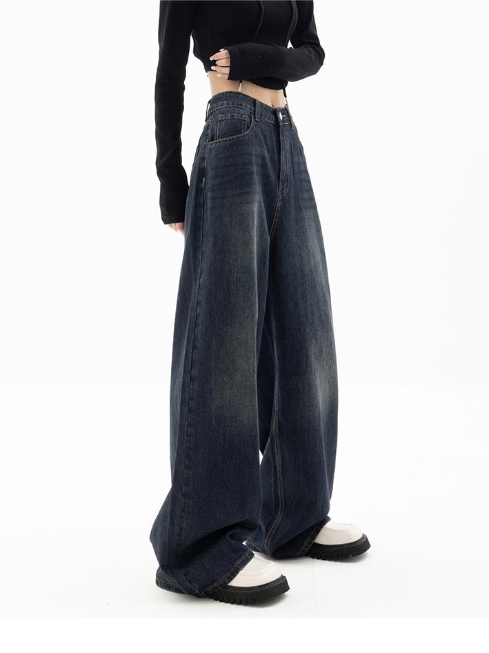 Jeans Baggy Donna Stile Anni Vestibilità Boyfriend