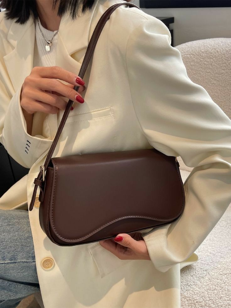 Borsa a Spalla Donna in Ecopelle Elegante Classica