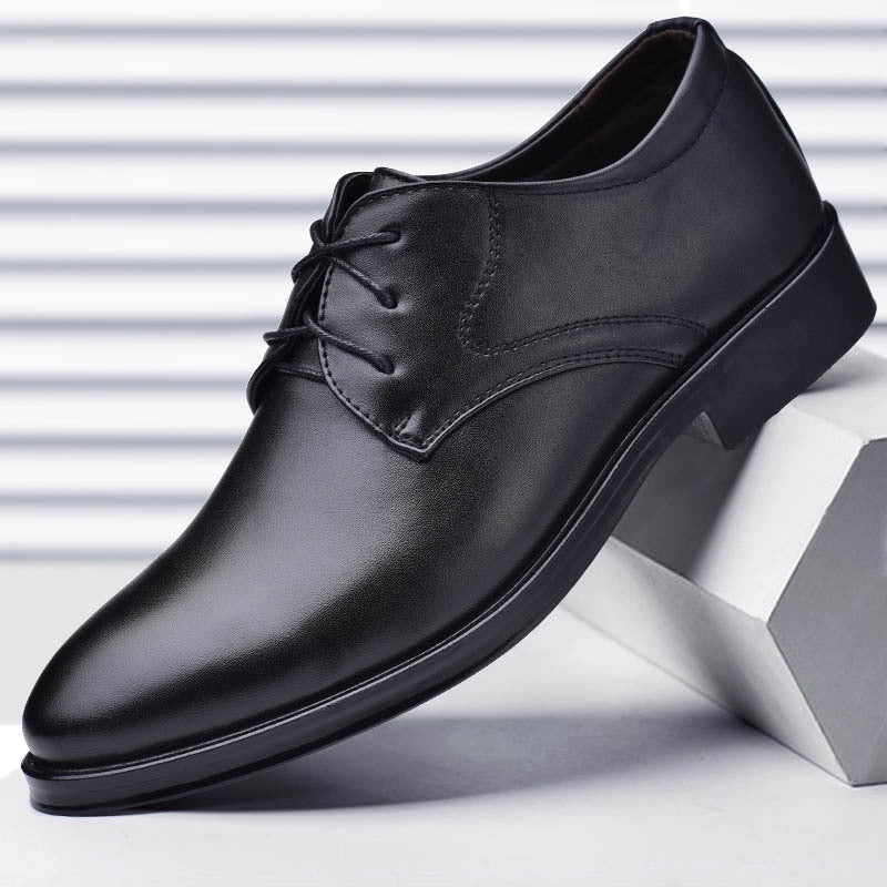Scarpe Stringate Uomo Forma Chiusa Punta Definita