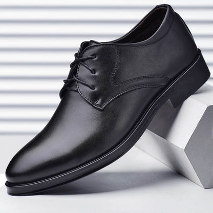Scarpe Stringate Uomo Forma Chiusa Punta Definita