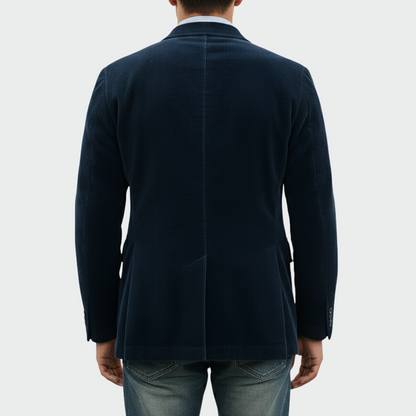 Completo Uomo Blazer e Gilet in Velluto Elegante