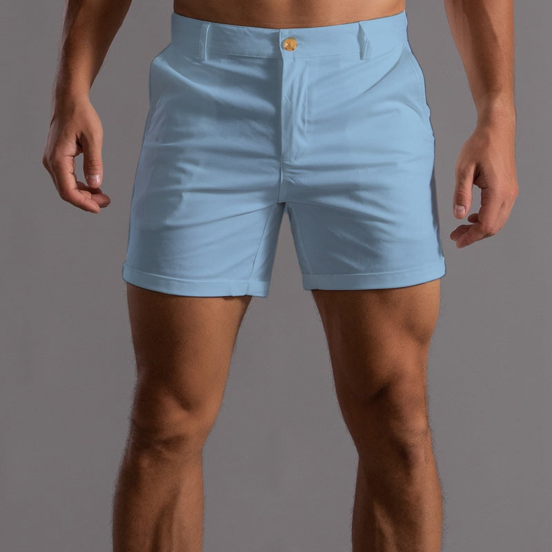 Pantaloncini Uomo Estivi Tempo Libero Taglio Su Misura