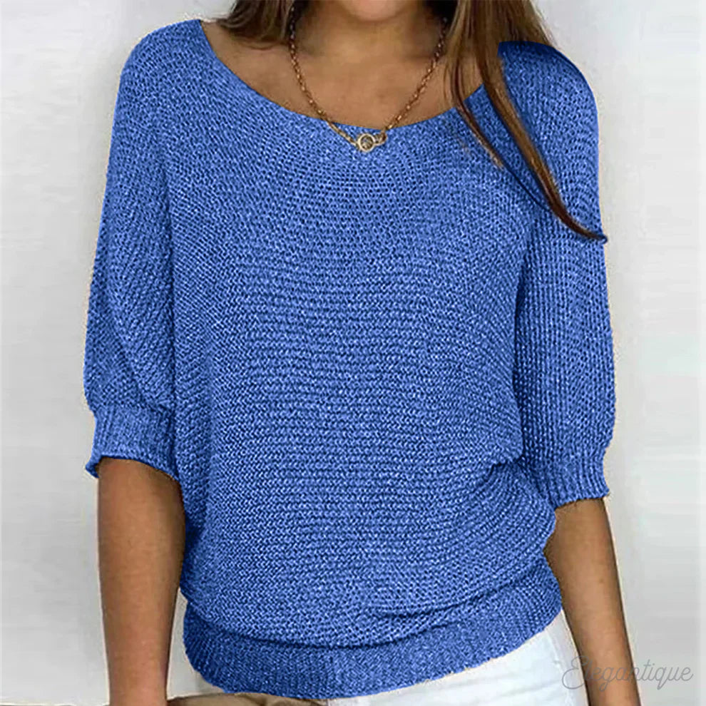 Maglione Donna Morbido Girocollo Classico