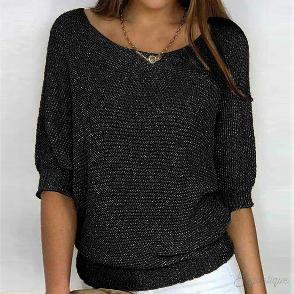 Maglione Donna Morbido Girocollo Classico