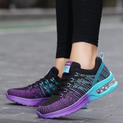 Sneakers Donna Leggere in Tessuto Traspirante Comfort