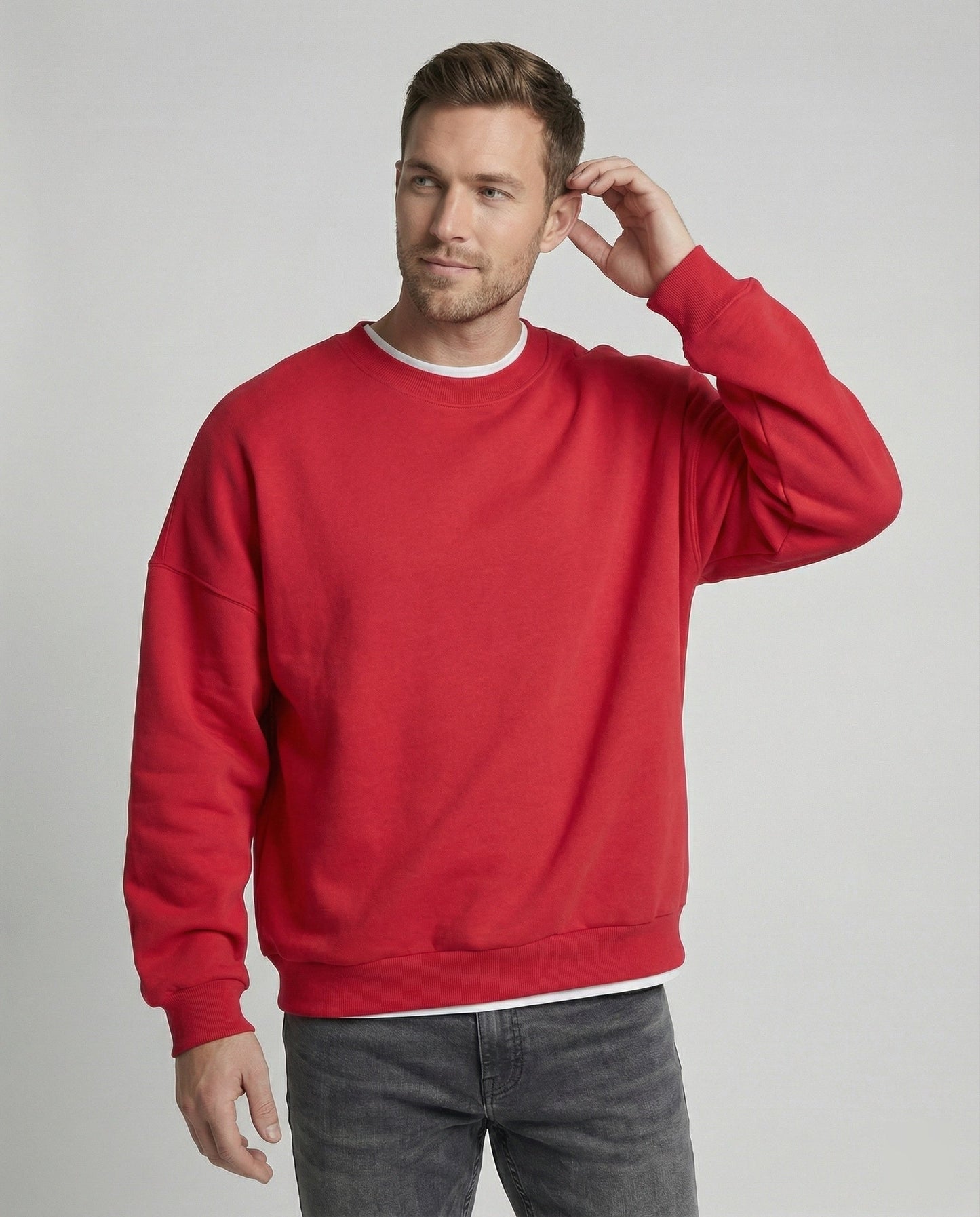 Felpa Uomo Oversize Casual