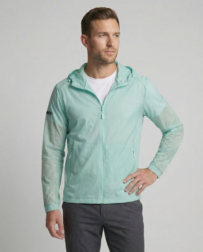 Giacca Leggera Uomo Traspirante con Zip