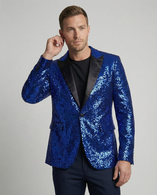 Blazer Donna con Paillettes Vestibilità Classica - Brentozzi