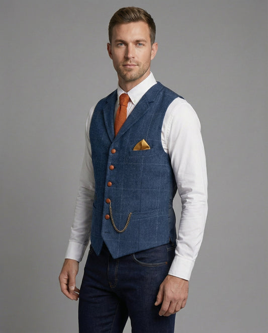 Gilet Uomo Stile Vintage Classico - Brentozzi