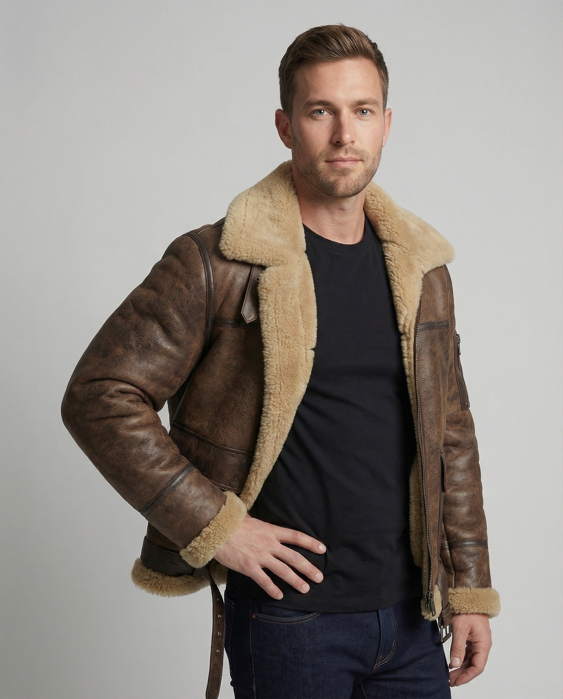 Giacca Uomo Collo Alto Classica - Brentozzi