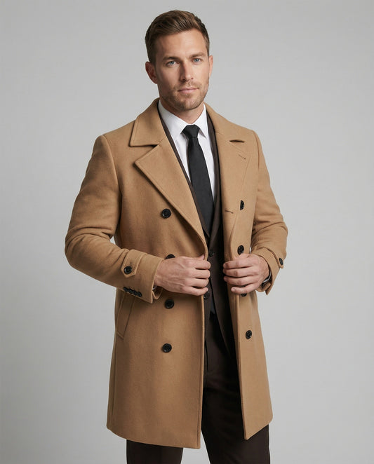 Cappotto Uomo in Lana Classico Caldo - Brentozzi