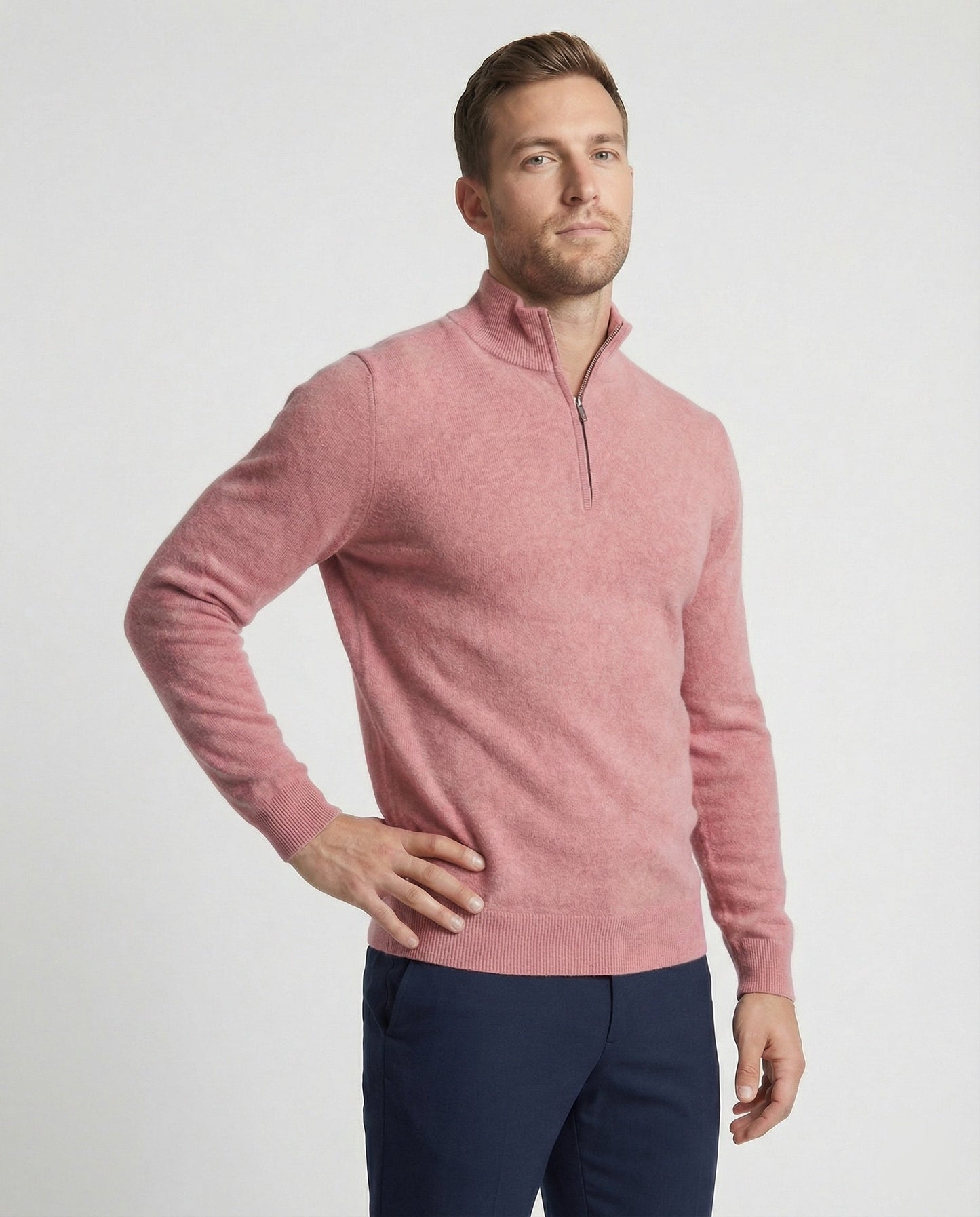 Maglione Uomo in Lana Merino Scollo a V Elegante - Brentozzi