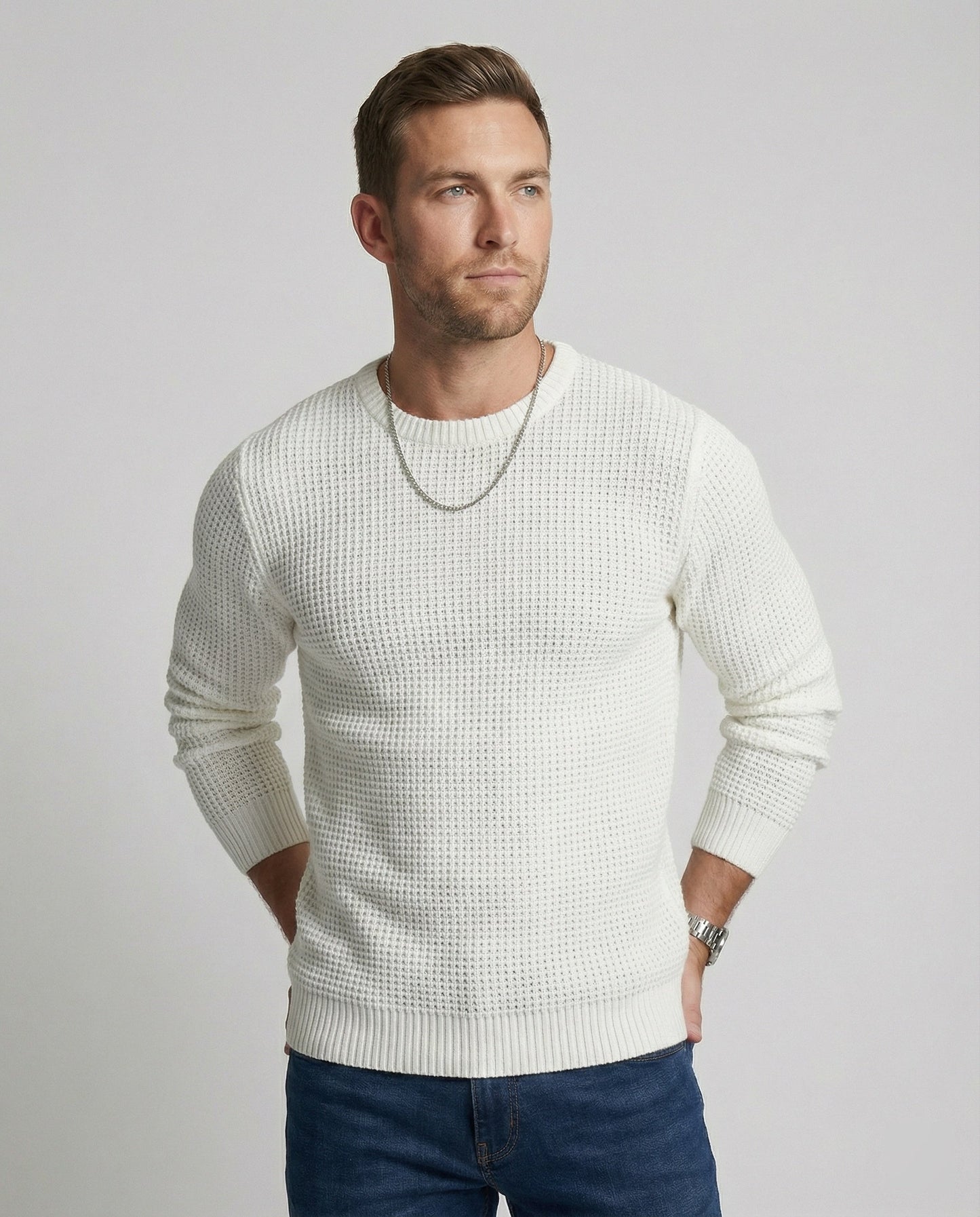 Maglione Uomo Moderno Vestibilità Regular - Brentozzi