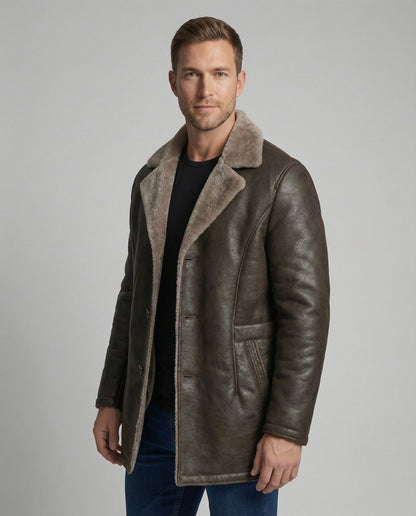 Giacca Uomo in Pile Calda e alla Moda - Brentozzi