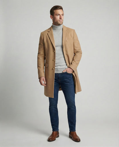 Giacca Invernale Uomo Calda Stile Moderno - Brentozzi