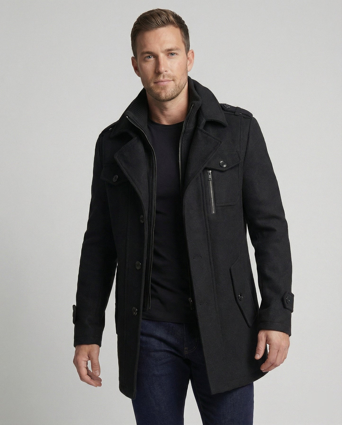 Cappotto Uomo Due Pezzi Caldo - Brentozzi